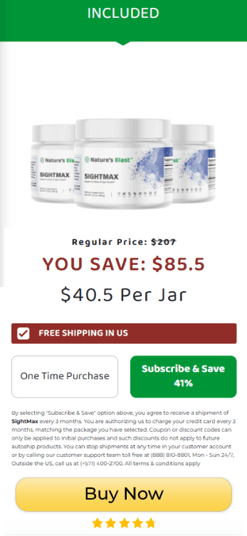 SightMax 3 Bottle